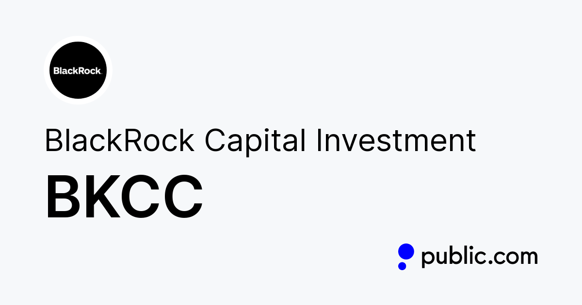 Buy BlackRock Capital Investment ETF - BKCC ETF Price Today & News ...