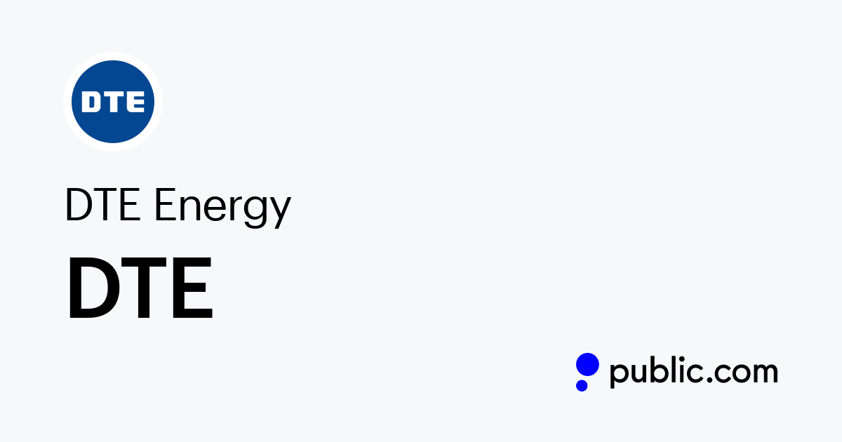 Buy DTE Energy Stock DTE Stock Price Today & News