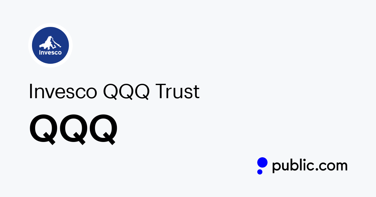 Buy Invesco QQQ ETF - QQQ ETF Price Today & News 